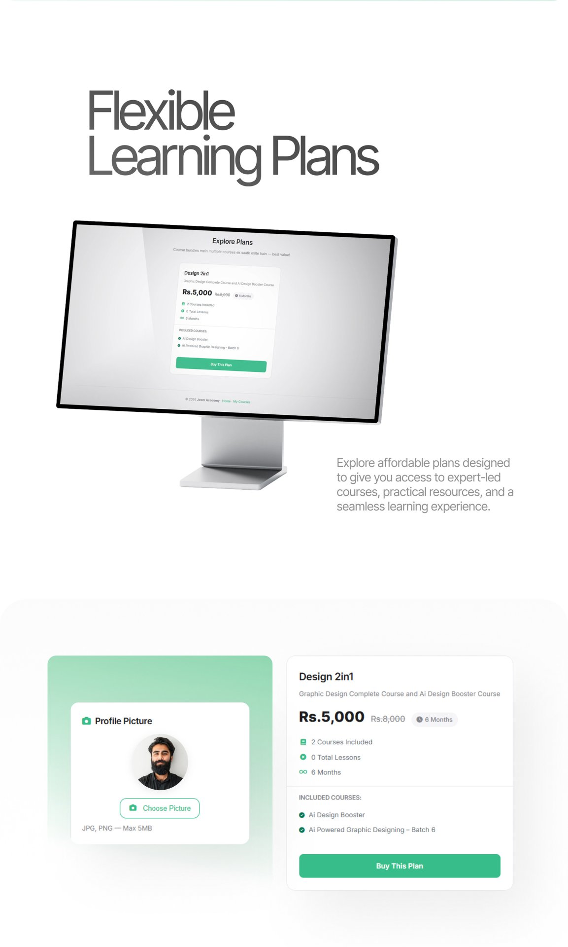 Custom Website Development For Jeem Academy — 17